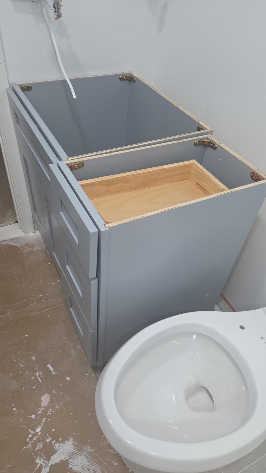 Bathroom Vanity Installation