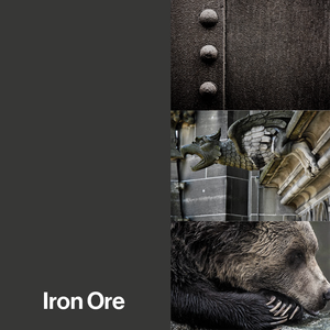 Iron Ore Color-Up paint finish swatch for Designer Series cabinets
