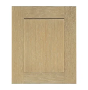 Chelsea Medium Shaker cabinet door in White Oak, Essential Series