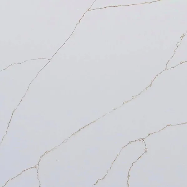 Calacatta Sienna Gold quartz color swatch