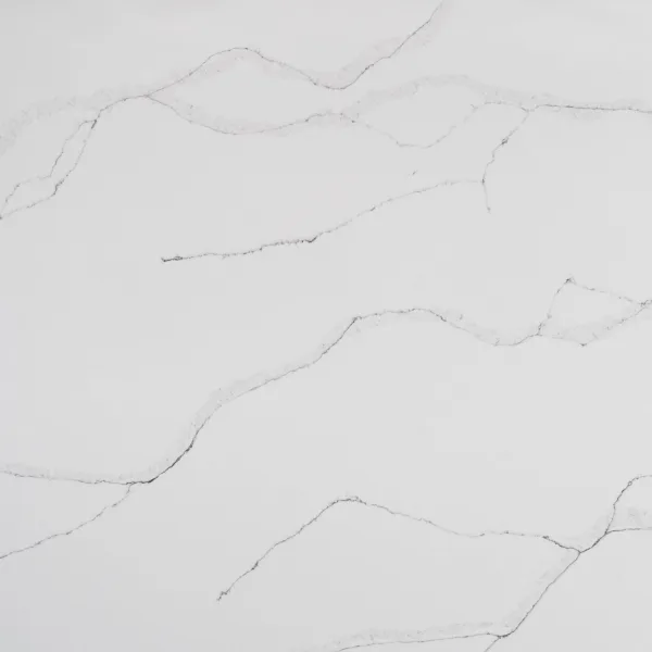 Calacatta Silver quartz color swatch